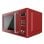 Cecotec ProClean 5110 Retro Red Micro-Ondas Digital Vintage com Grill 20L 700W Vermelho