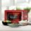 Cecotec ProClean 5110 Retro Red Microondas Digital Vintage con Grill 20L 700W Rojo