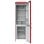 Frigorífico Combi Cecotec Bolero CoolMarket Combi Origin 300 Red E Defrost 192cm 300L E Rot