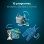 Cecotec Bolero Wash&Dry 8580 Inverter Steel B Máquina de Lavar e Secar Roupa 8Kg/5Kg B Aço Inoxidável