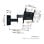 Vogel's MA 2040 Soporte TV Inclinable de 19" A 43" VESA 200x200 Max 15Kg Negro