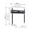 Vogel's MA3000-C1 Soporte TV de 32" a 65" VESA 400 Max 60Kg Negro