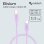 Nubbeh Elisium Cable USB-C a USB-C 1m 3A Lila