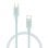 Nubbeh Elisium Cable USB-C a USB-C 1m 3A Turquesa