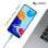 Nubbeh Elisium Cable USB-C a USB-C 1m 3A Turquesa