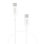 Nubbeh Elisium Cable USB-C a USB-C 1m 3A Blanco