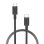 Nubbeh Elisium Cable USB-C a USB-C 1m 3A Negro
