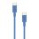 Nubbeh Elisium Cable USB-C a USB-C 1m 3A Azul