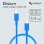 Cavo Nubbeh Elisium da USB-C a USB-C 1m 3A Blu