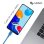 Nubbeh Elisium Cable USB-C a USB-C 1m 3A Azul