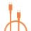Nubbeh Elisium Cable USB-C a USB-C 1m 3A Naranja