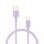 Nubbeh Elisium Cable USB-A a USB-C Tpe 1m 3A Lila