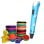Klack Pack Bolígrafo Lápiz de Impresión 3D Juguete para Niños + 50 Metros de PLA Azul