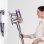 Dyson V8 Aspiradora Escoba/Mano sin cable 115AW Níquel/Plata
