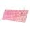 Tastiera da gioco Mars Gaming MK023 TKL H-Mech FRGB Rosa