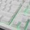 Mars Gaming MK023 TKL H-Mech Teclado Gaming FRGB Blanco