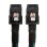UNYKAch Cables de Datos Mini SAS SFF-8087 36P a Mini SAS SFF-8087 36P 0.75m Pack 2 Unidades