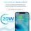 Ksix Magnetische Powerbank 5000 mAh kompatibel mit MagSafe / Power Delivery / 20 W / USB-A-zu-USB-C-Kabel