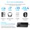 Ksix Magnetische Powerbank 5000 mAh kompatibel mit MagSafe / Power Delivery / 20 W / USB-A-zu-USB-C-Kabel
