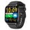 Cool Nova Bluetooth 45mm Touch-Display Schwarz IP67 Blutdruck SpO2 Herzfrequenzmonitor