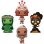 Funko Pop Disney Vaiana Pack de 4 Moana/Gramma Tala/Te Ka/Te Fiti
