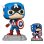 Pop! Figur Funko Capitán América A60 Comic mit Pin Marvel Vinyl