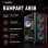 Tempest Airflow Rampart ARGB M-ATX Preta