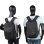 Skechers S1183 Mochila para Portátil Hasta 14" Negra