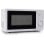 Lacor 69322 Profi-Mikrowelle mit Drehteller, 20 l, 700 W, Weiß