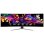 Écran PC MSI MPG 491CQP QD-OLED 49" Dual QHD 144Hz QD-OLED incurvé USB-C 0,03ms