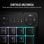 Corsair K55 CORE RGB Teclado Gaming Retroiluminado Negro