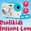 Pack Photo Agfa Realikids Instant CAM Bleu + 1 Carte Micro SD 32 Go