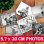 Agfa Photo Pack Realikids Instant CAM Blu + 3 rotoli extra di carta termica ATP3WH