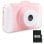 Agfa Photo Pack Realikids Cam 2 Rosa + Tarjeta SD 8GB
