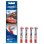 Oral-B BREB104 Cabezal de Recambio para Cepillo Braun Oral-B de Cabezal Redondo o Trizone Pack 4 uds