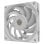 Mars Gaming MF-NC PWM Ventilateur 120 mm Roulement FDB en cuivre avec pales hybrides Blanc