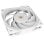 Mars Gaming MF-NC PWM Ventilateur 120 mm Roulement FDB en cuivre avec pales hybrides Blanc