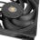 Mars Gaming MF-NC Ventoinha PWM 120mm Rolamento FDB de Cobre com Pás Híbridas Preta