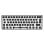 Sharkoon Skiller SGK50 S4 Barebone ISO Black Teclado Gaming Sin Interruptores USB-Tipo C