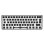 Sharkoon Skiller SGK50 S4 Barebone ISO Black Teclado Gaming Sin Interruptores USB-Tipo C