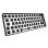 Sharkoon Skiller SGK50 S4 Barebone ISO Black Teclado Gaming Sin Interruptores USB-Tipo C