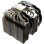 Forgeon Windlord Black 6Pipes Ventilador CPU Dual Heatsink 2x140mm Negro