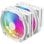 Forgeon Windlord RGB Blanc 6Pipes Double Dissipateur Thermique Ventilateur CPU 2x140mm Blanc