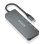 Hub USB Aisens 3.2 Gen2 10G 4 Ports USB-C 15cm Gris