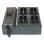 Lapara Switch Bypass de Manutenção e Régua 4x Schuko 16A para UPS Preto