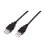 USB-Kabel OcioDual A101-0017 3 m USB 2.0 Typ A Stecker-Buchse Schwarz