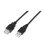 USB-Kabel OcioDual A101-0017 3 m USB 2.0 Typ A Stecker-Buchse Schwarz