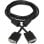 Ociodual Cable SVGA MAcho/Hembra con Ferrita 3m Negro