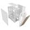 Phoenix Artisan Noble Caja ATX Cristal Templado USB-C Madera/Blanca