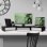Ml-Design Soporte para Monitor Doble 110x27x10,5cm Negro